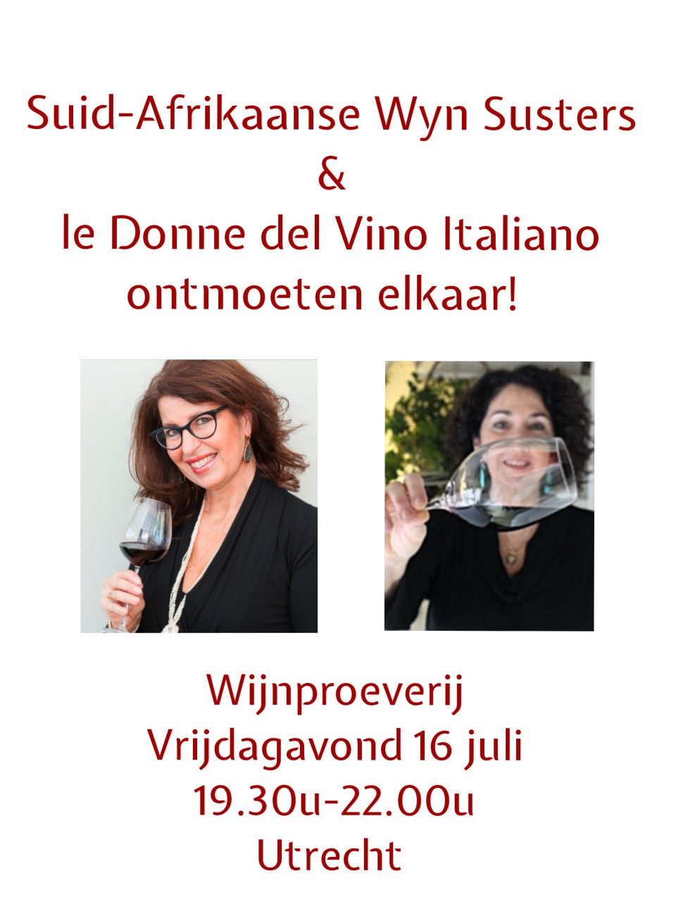Suid-Afrikaanse Wyn Susters ontmoeten le Donne del Vino Italiano